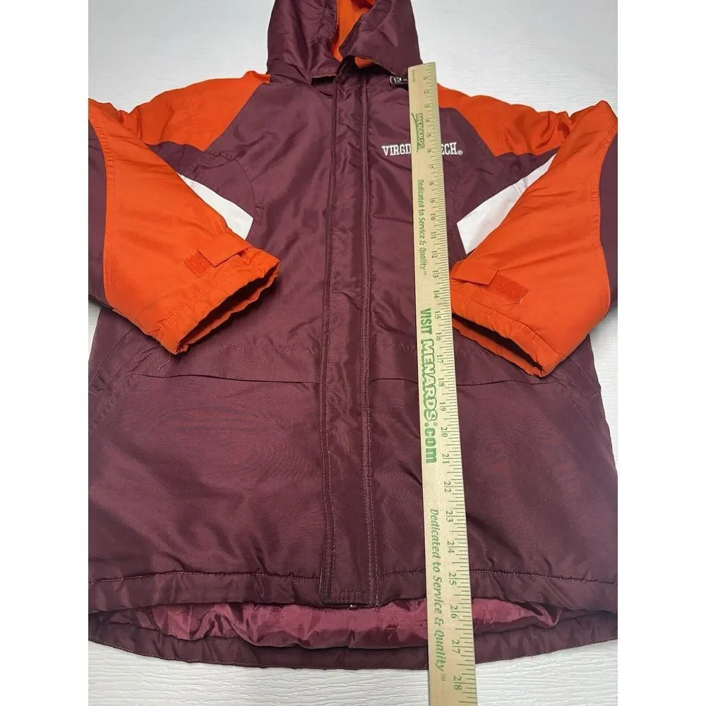 NCAA Outerstuff Virginia Tech Hokies Hooded Puffer Coat Jacket‎ YOUTH Size 14/16